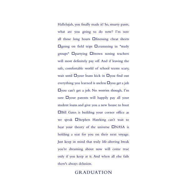 Graduation greeting card from the Clever Cards collection.