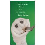 Funny Happy Birthday card