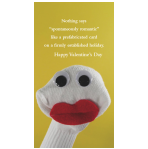 Funny Valentine's Card